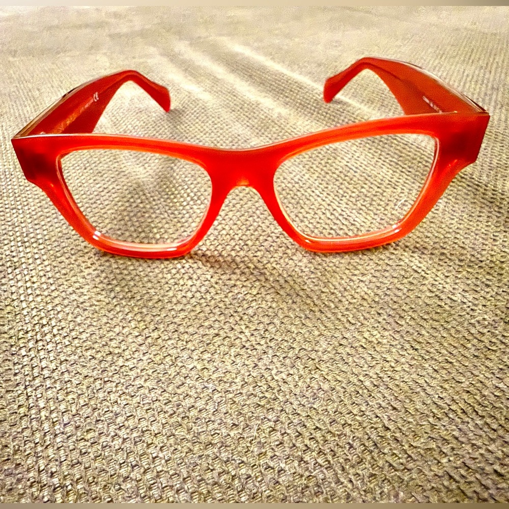 AUTHENTIC CELINE RED FRAMES EYEGLASSES